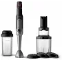 Frullatore a immersione Philips Viva Collection HR2656/90 nero acciaio spazzolato