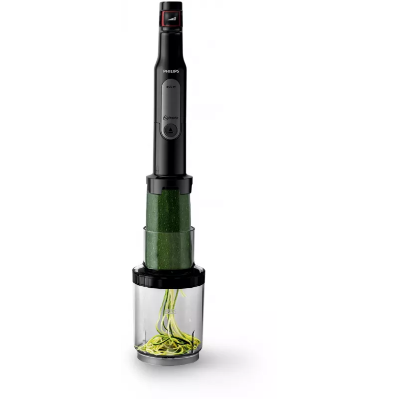 Frullatore a immersione Philips Viva Collection HR2656/90 nero acciaio spazzolato