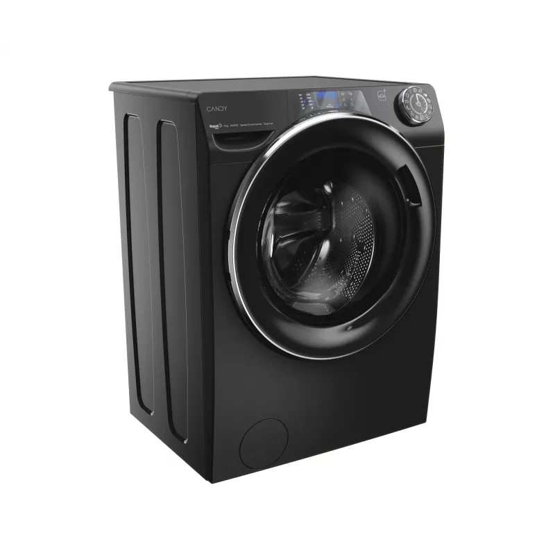 Lavatrice Candy RapidÓ PRO RP 496BWMBCB/1-S a carica frontale 9 kg 1400 giri/min nero
