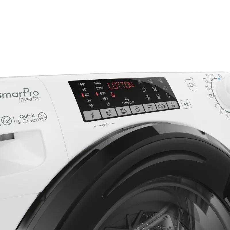 Lavatrice Candy Smart Pro Inverter CSO486TWMB6/1-S a carica frontale 8 kg 1400 giri/min bianco