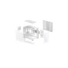 Case PC DeepCool CG330 3F bianco — chassis mid-tower ATX, bianco