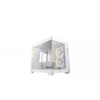 Case PC DeepCool CG330 3F bianco — chassis mid-tower ATX, bianco