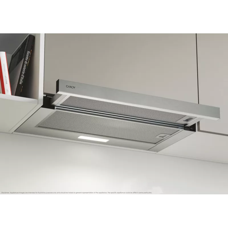 Candy CBT625/2X/1 Semintegrato (estraibile) acciaio inox 332,1 m³/h