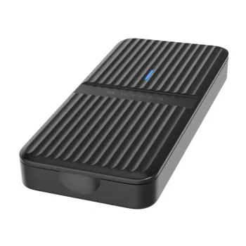 Case per SSD Hyper HD2500GL per SSD M.2 PCIe (USB4 Gen4, USB‑C) nero
