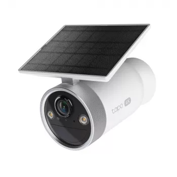 TP-Link Tapo telecamera di sicurezza solare con AI avanzata Ultra, wireless, bullet, Wi-Fi, esterno, 850 nm, 512 GB