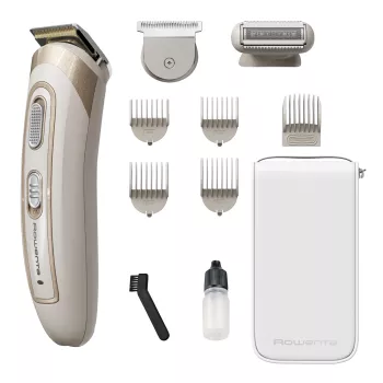 Rowenta TN9154F0 tagliacapelli/rasoio beige, bianco 6 nickel-metallo idruro (NiMH)