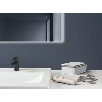 Rowenta TN9154F0 tagliacapelli/rasoio beige, bianco 6 nickel-metallo idruro (NiMH)