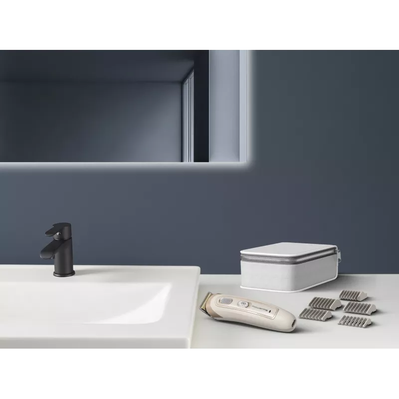 Rowenta TN9154F0 tagliacapelli/rasoio beige, bianco 6 nickel-metallo idruro (NiMH)