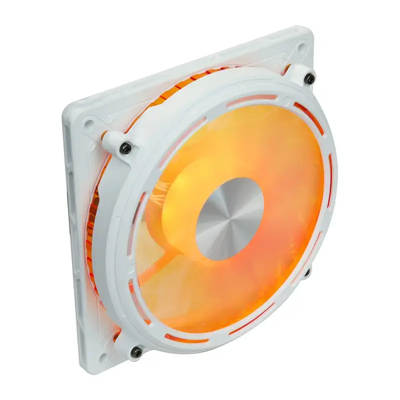 Ventola per case Darkflash DE8 (bianco) — ventola singola/raffreddamento del case