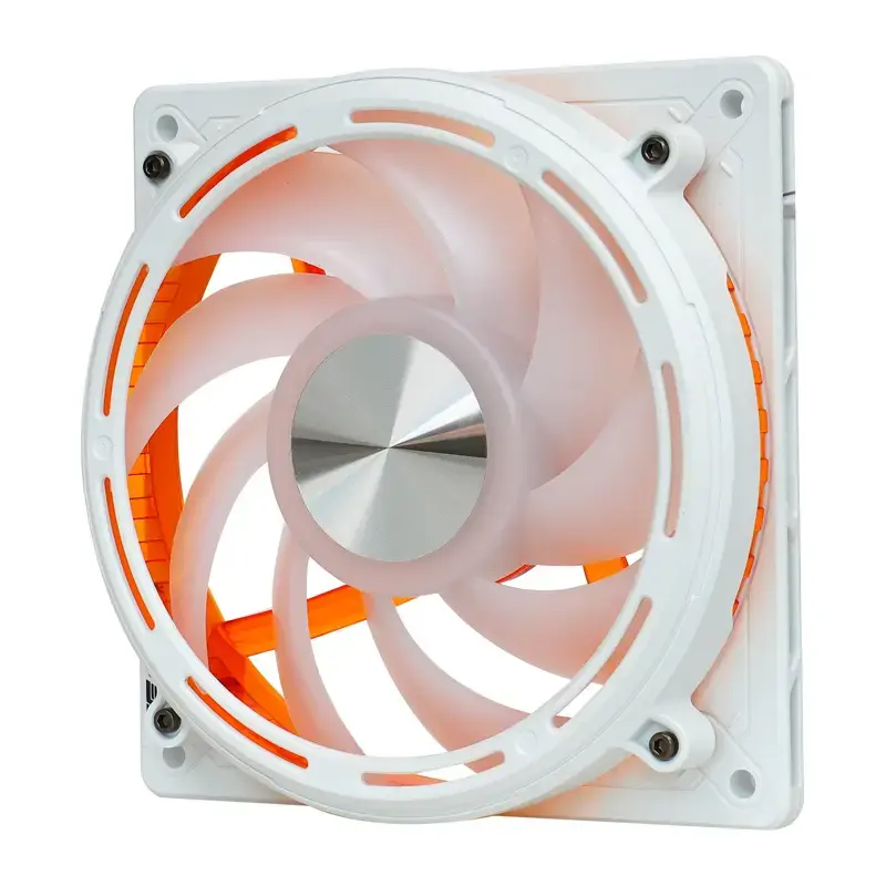 Ventola per case Darkflash DE8 (bianco) — ventola singola/raffreddamento del case