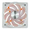 Ventola per case Darkflash DE8 (bianco) — ventola singola/raffreddamento del case