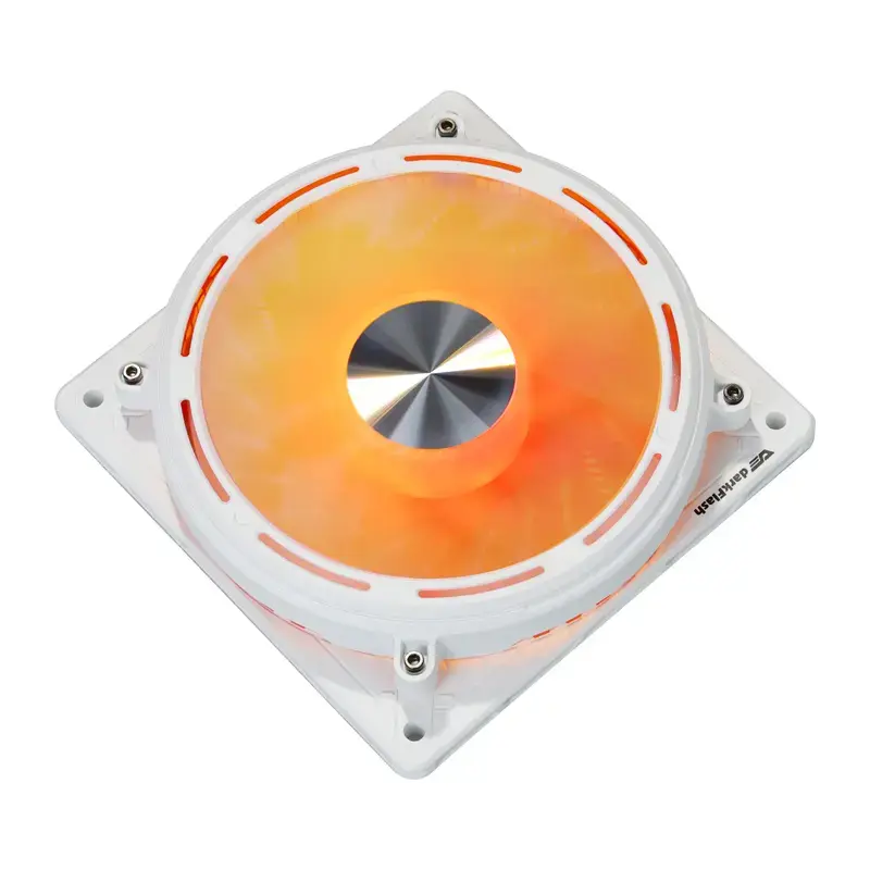 Ventola per case Darkflash DE8 (bianco) — ventola singola/raffreddamento del case