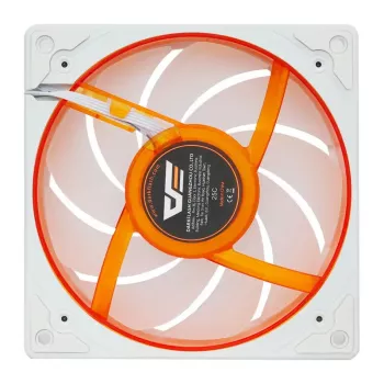 Ventola per case Darkflash DE8 (bianco) — ventola singola/raffreddamento del case
