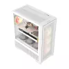 Case per computer Darkflash AIRNOVA (bianco) con 3 ventole preinstallate