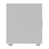 Case per computer Darkflash DB330M bianco v2 con tre ventole preinstallate, supporto micro-ATX/mATX