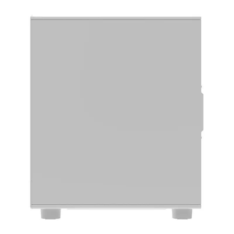 Case per computer Darkflash DB330M bianco v2 con tre ventole preinstallate, supporto micro-ATX/mATX