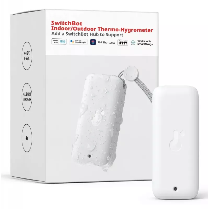 SwitchBot Hub Mini + set 3x sensore di temperatura e umidità