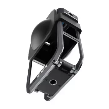 Gabbia di protezione in metallo Telesin per DJI Osmo 360 – telaio in metallo leggero, punti di fissaggio