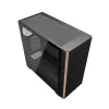 Case per computer ATX Darkflash DS900WS — midi tower, senza ventole, nero