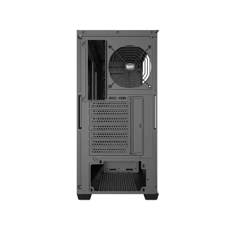 Case per computer ATX Darkflash DS900WS — midi tower, senza ventole, nero