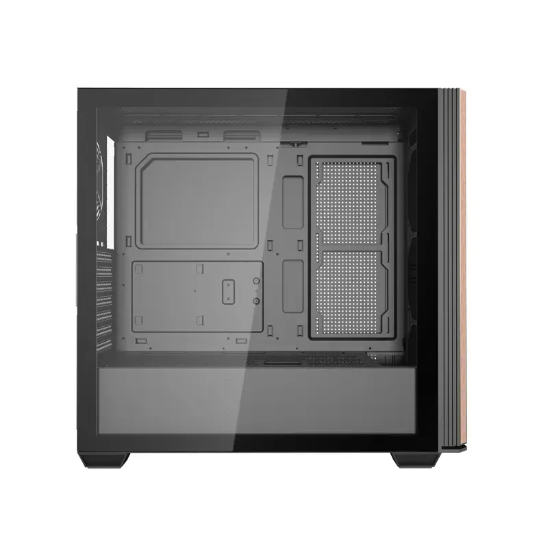 Case per computer ATX Darkflash DS900WS — midi tower, senza ventole, nero