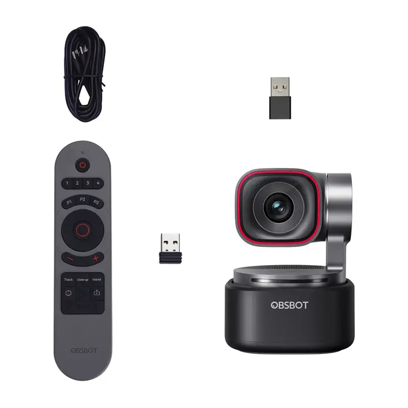 Webcam Obsbot Tiny 3 Lite con telecomando — Obsbot Tiny 3 Lite