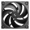 DeepCool FD12 V2 3IN1 ventola per case da 120 mm, confezione da 3, nero (R-FD12V2-BKNPN3-G)