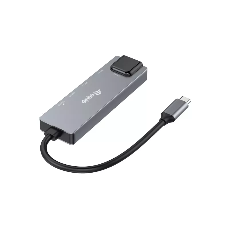 Equip adattatore multifunzione 5-in-1, 2,5GbE, USB-A x 2, USB-C x 1, USB-C, 100W USB PD