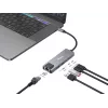 Equip adattatore multifunzione 5-in-1, 2,5GbE, USB-A x 2, USB-C x 1, USB-C, 100W USB PD