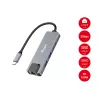 Equip adattatore multifunzione 5-in-1, 2,5GbE, USB-A x 2, USB-C x 1, USB-C, 100W USB PD