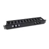 Pannello di gestione cavi per rack 19