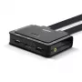 Switch KVM Lindy 2 porte DisplayPort 1.2, USB Type-C, USB 2.0 e cavo audio