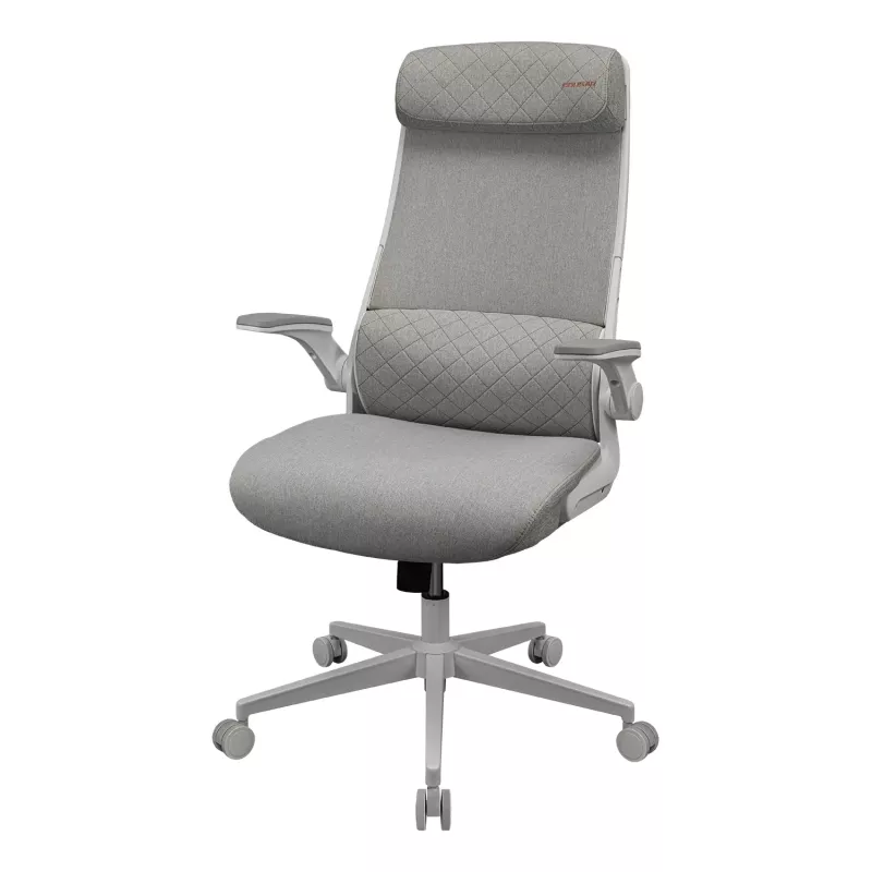 Sedia da ufficio/gaming Cougar Stryder — tessuto, bianco; larghezza 710 mm, profondità 675 mm, altezza min. 115 cm
