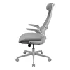Sedia da ufficio/gaming Cougar Stryder — tessuto, bianco; larghezza 710 mm, profondità 675 mm, altezza min. 115 cm
