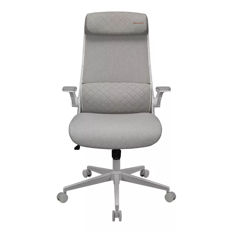 Sedia da ufficio/gaming Cougar Stryder — tessuto, bianco; larghezza 710 mm, profondità 675 mm, altezza min. 115 cm