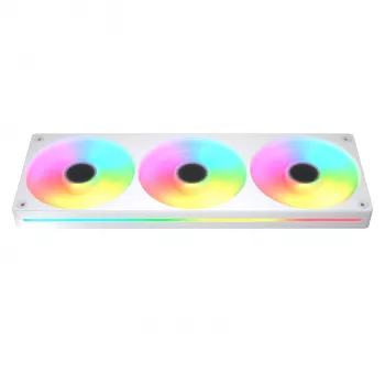 Ventola COUGAR Unity360-FB Single-Frame 360 ARGB PWM Forward, 120 mm, 700–2500 RPM, FDB, bianco