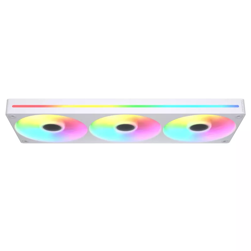 Ventola COUGAR Unity360-FB Single-Frame 360 ARGB PWM Forward, 120 mm, 700–2500 RPM, FDB, bianco