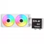 Dissipatore a liquido per CPU all-in-one Cougar Poseidon Vistek Pro 240, ARGB, ventola da 120 mm, bianco