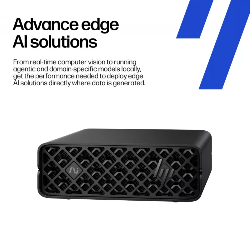 HP ZGX Nano G1n AI GB10 128 GB LPDDR5x-SDRAM 4 TB SSD Linux Mini PC workstation AI workstation, AI PC nero