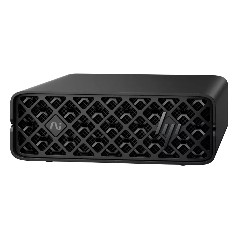 HP ZGX Nano G1n AI GB10 128 GB LPDDR5x-SDRAM 4 TB SSD Linux Mini PC workstation AI workstation, AI PC nero