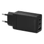 dbramante1928 re-charge IT EU caricabatterie da parete – 2× USB‑C 65W + 1× USB‑A, interno, AC, nero