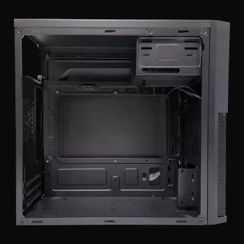 Case PC Micro Tower LC-Power 2004MB-V3, Micro-ATX/Mini-ITX, nero, alimentatore in alto, supporta 2×3,5
