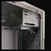 Case PC Micro Tower LC-Power 2004MB-V3, Micro-ATX/Mini-ITX, nero, alimentatore in alto, supporta 2×3,5