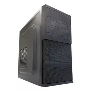 Case PC Micro Tower LC-Power 2004MB-V3, Micro-ATX/Mini-ITX, nero, alimentatore in alto, supporta 2×3,5