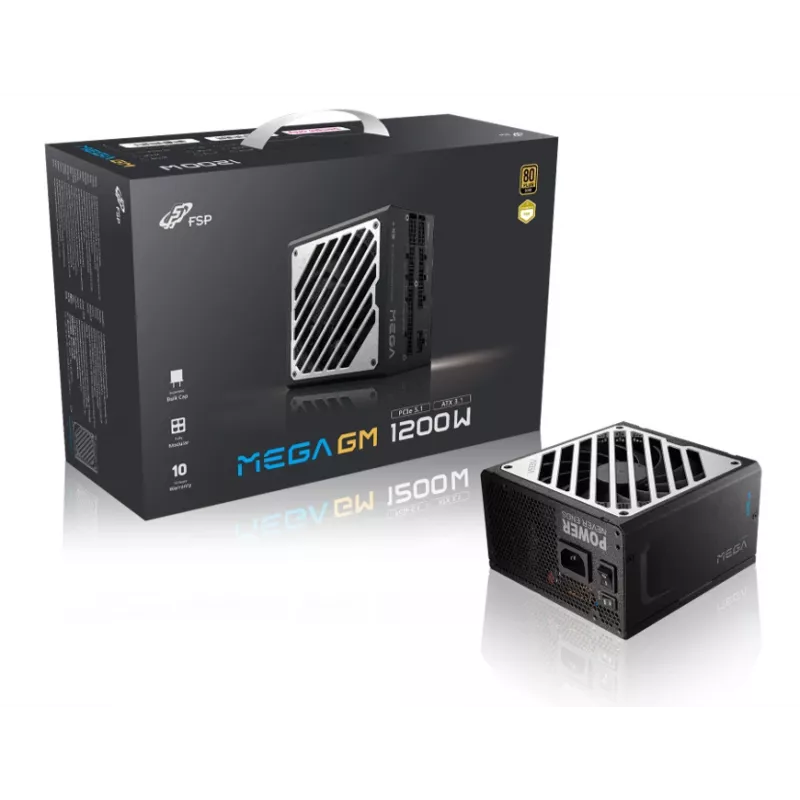 FSP MEGA GM 1200W alimentatore ATX ATX3.1 nero