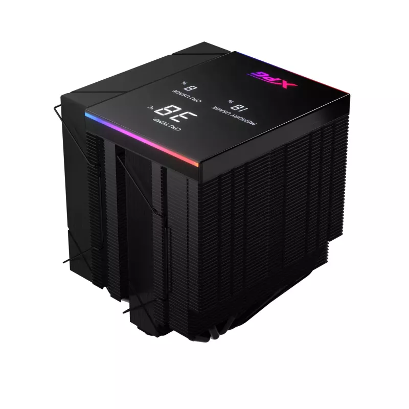 XPG MAESTRO PLUS 62DA dissipatore CPU ad aria, dissipatore ad aria, 12 cm, nero