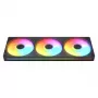 Cougar Unity360-FB Single-Frame 360 ARGB PWM Forward, 120mm×3, 700–2500 RPM, FDB, 5.4 mmH2O, nero
