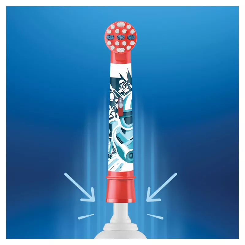 Oral-B 80352667 testina spazzolino 3 pz. blu, bianco