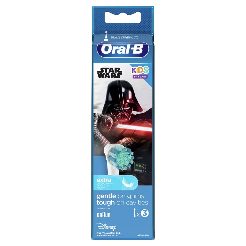 Oral-B 80352667 testina spazzolino 3 pz. blu, bianco