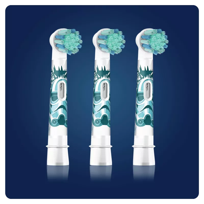 Oral-B 80352667 testina spazzolino 3 pz. blu, bianco